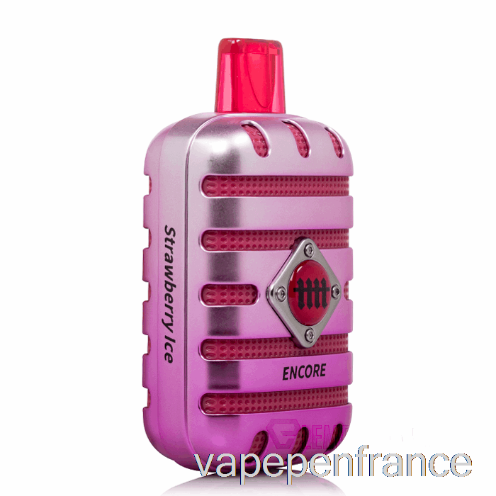 Que Ce Stylo Vape Jetable à Glace à La Fraise Encore 6500